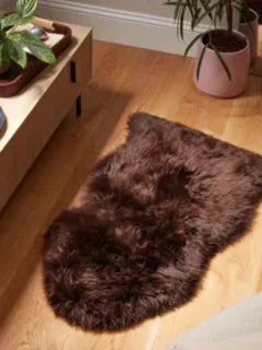 Faux Sheepskin Super Soft, Center Piece ( Shape ) ( 2 x 3 Feet )