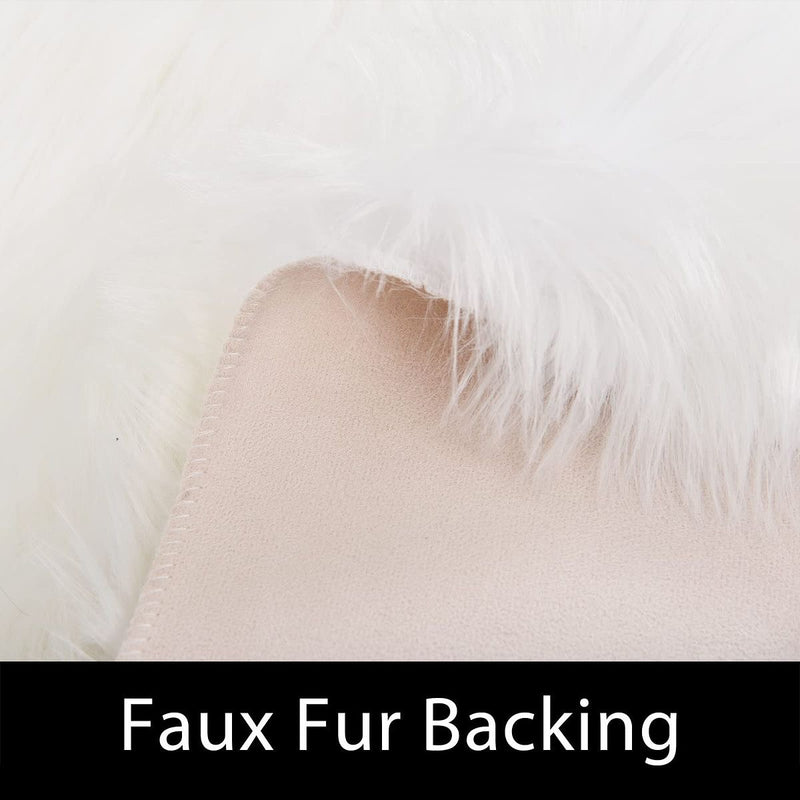 Faux Sheepskin Super Soft, Center Piece ( Rectangle ) ( 4 X 6 FEET )