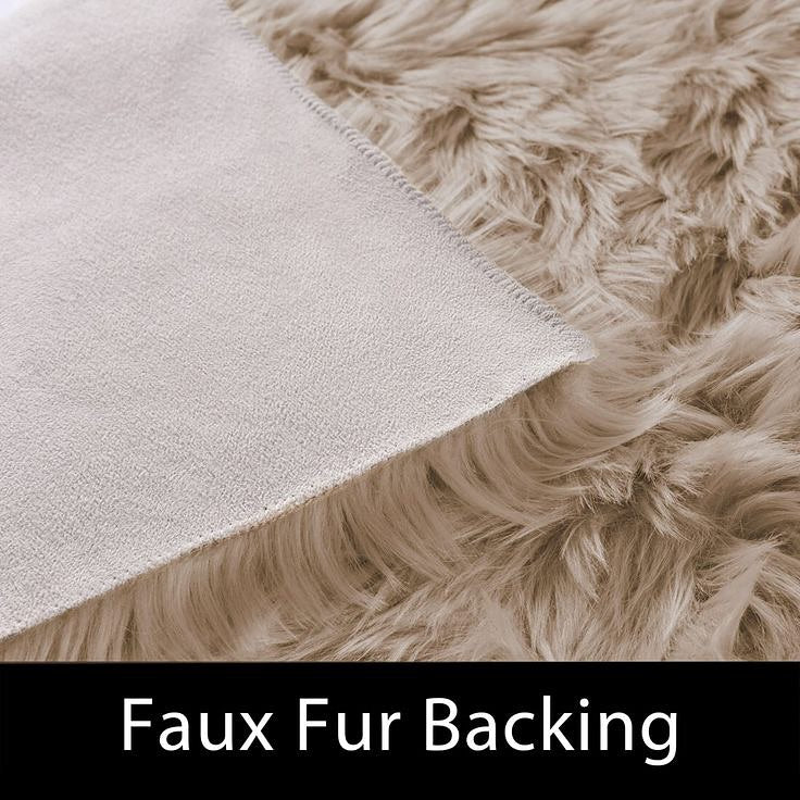 Faux Sheepskin Super Soft, Center Piece 2 x 3 Feet