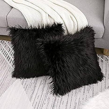 Faux Fur Cushion For Home Decore ( With Filling )