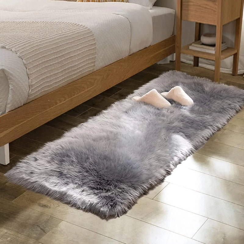 Faux Sheepskin Super Soft, Center Piece ( Runner ) ( 2 X 6 Feet )