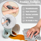 Microfiber Ultra Absorbent, Washable Cleaning Towel Roll