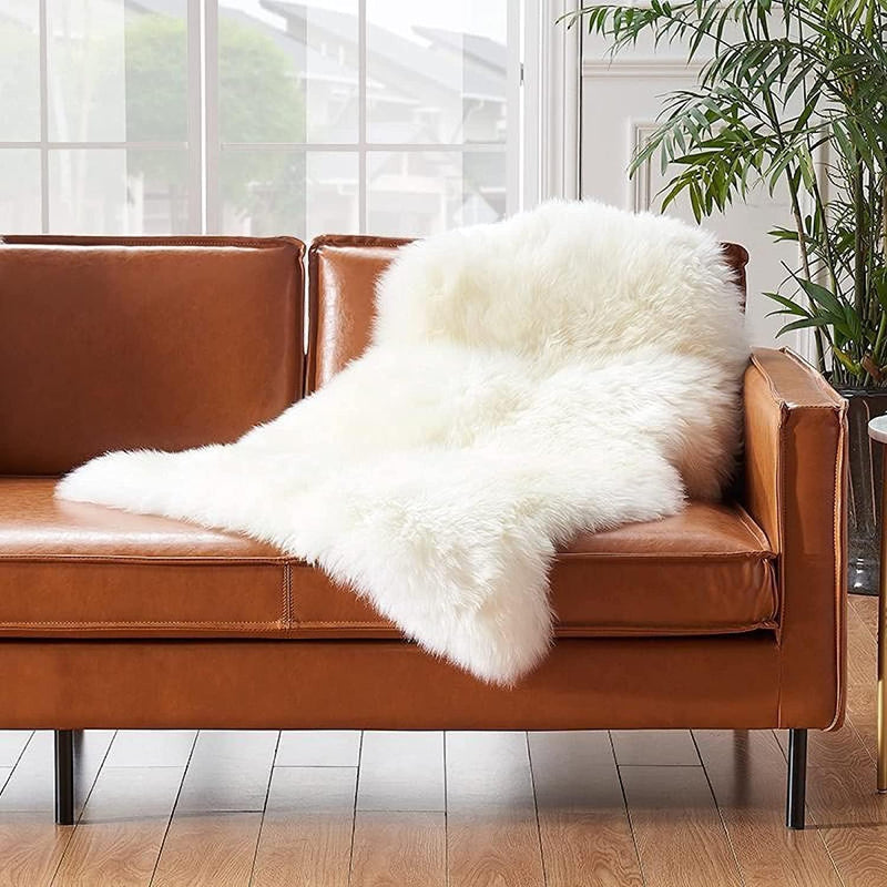 Faux Sheepskin Super Soft, Center Piece ( Shape ) ( 2 x 3 Feet )