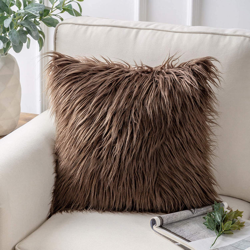 Faux Fur Cushion For Home Decore ( With Filling )