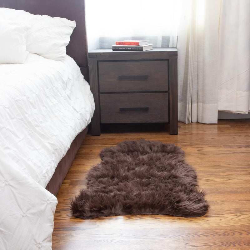 Faux Sheepskin Super Soft, Center Piece ( Shape ) ( 2 x 3 Feet )