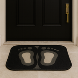 Anti-Slip Footprint Door Mat