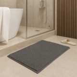 Luxury Microfiber Bath Mat – Non-Slip & Quick-Dry ( Gray )