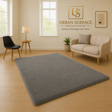 Luxury High Quality Rabbit Fur Rug – 2.5FT X 4FT ( Gray )