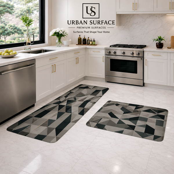 Two PCs Kitchen Mat Sets