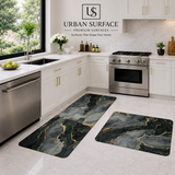 Anti Slip Water Absorbent 2 Piece Runner With Mat