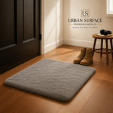 Luxury Rabbit Fur Rug  40 cm × 60 cm 1.31 ft × 1.97 ft ( Gray )