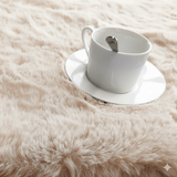 Luxury Rabbit Fur Rug – 3FT X 5FT ( Brown )