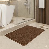 Luxury Microfiber Bath Mat – Non-Slip & Quick-Dry ( BROWN )