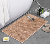 Luxury Microfiber Bath Mat – Non-Slip & Quick-Dry (Beige)
