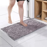 Luxury Microfiber Bath Mat – Non-Slip & Quick-Dry ( Gray )