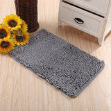 Luxury Microfiber Bath Mat – Non-Slip & Quick-Dry ( Gray )
