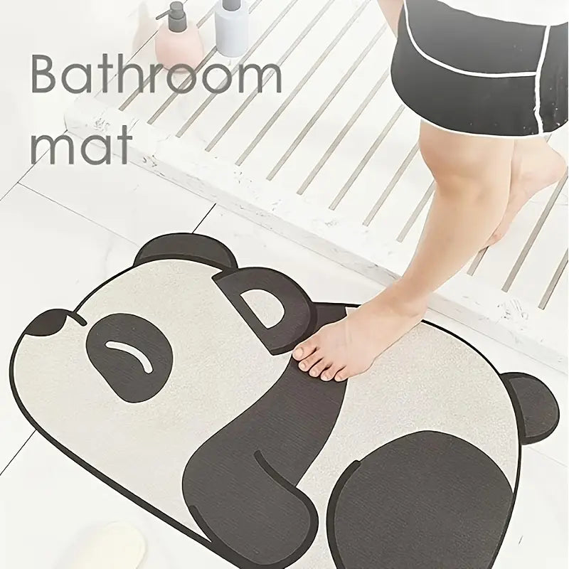 Character Bath Mat Water Absorbent Non-Slip