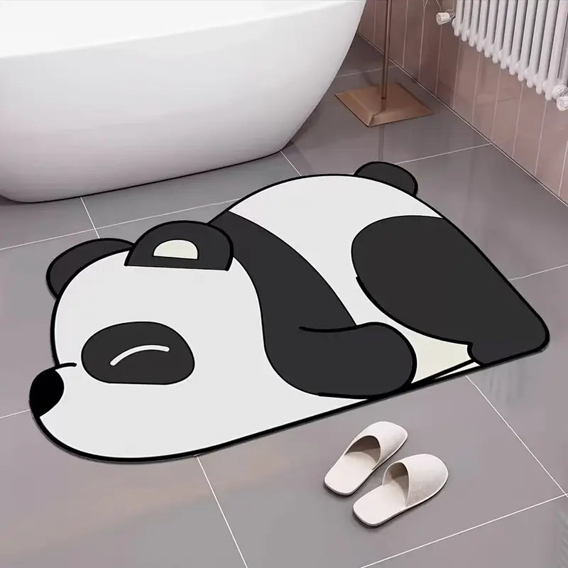 Character Bath Mat Water Absorbent Non-Slip